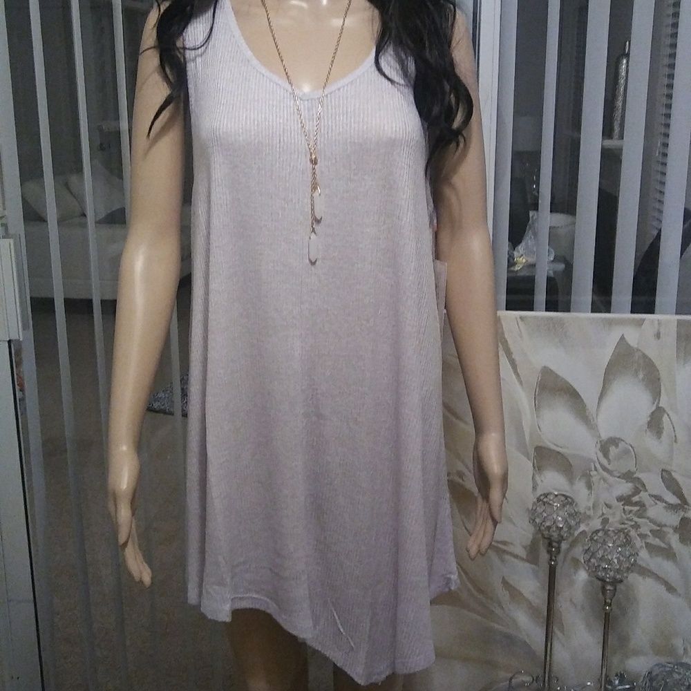 "More2Love" Sleek Silver Embroidered Top